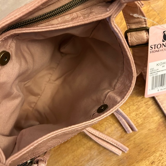Stone & Co Blush Crossbody Bag with Adjustable Strap - Picture 11 of 12